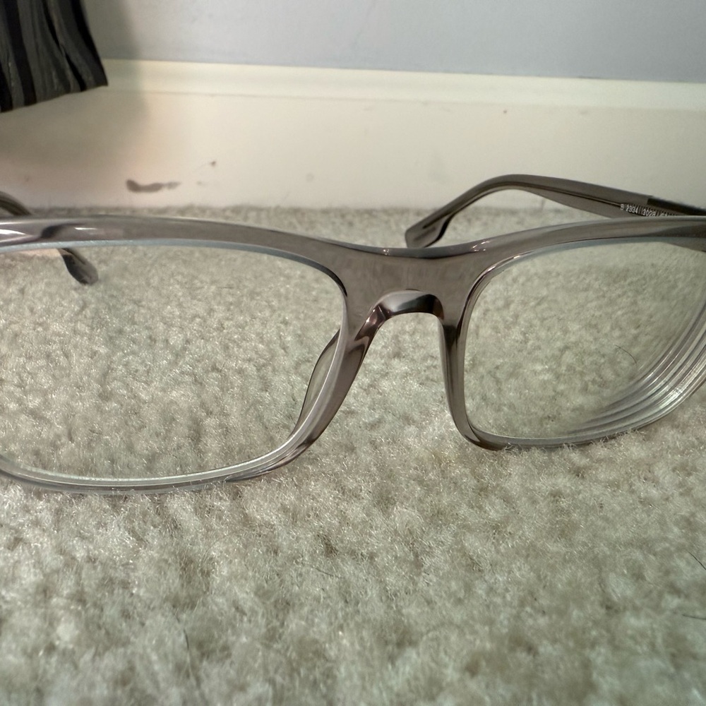 Burberry Men's Grey Glasses With Case - Picture 4 of 5